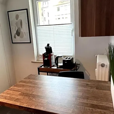 Apartment Schickes 2-zimmer Messe Rue Innenstadt