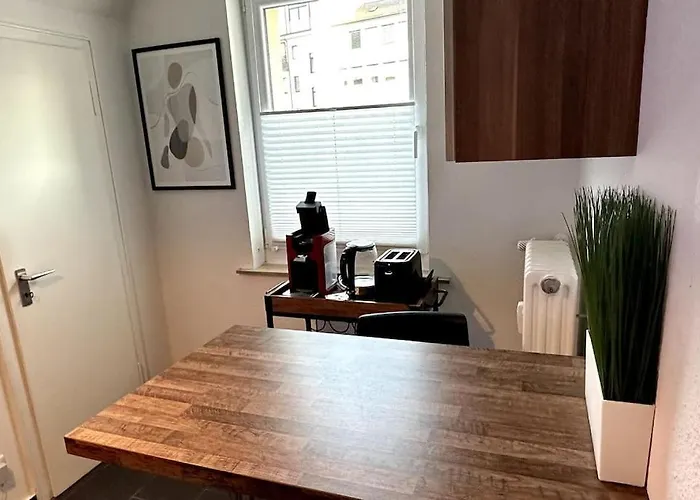 公寓 Schickes 2-zimmer Messe Rue Innenstadt