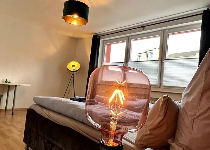 Schickes 2-zimmer Messe Rue Innenstadt 公寓